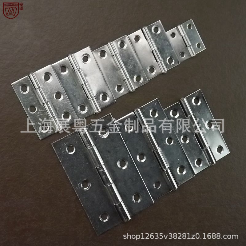 AW acero inoxidable 1 pulgada / 1.5 pulgadas / 2 pulgadas / 2.5 pulgadas / 3 pulgadas / 4 pulgadas bisagras de apertura plana / puerta de gabinete bisagras de ventana