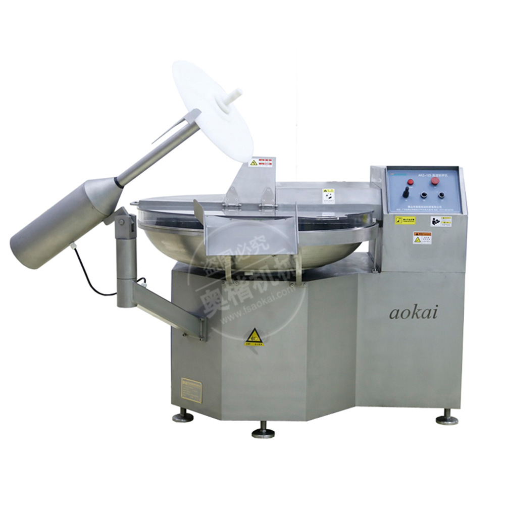 真空斩拌机 高质量 外贸出口品质 香肠生产线加工机械设备
