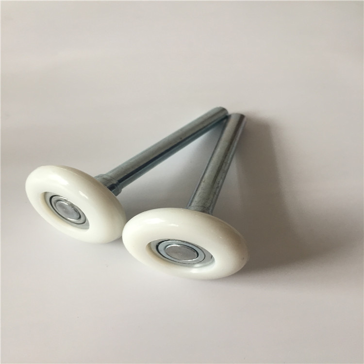 厂家大量供应车库门五金配件45MM滑轮滚轮静音轴承高强度双轮