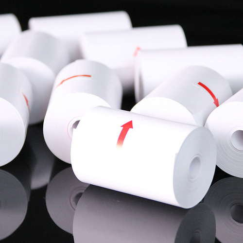 Tubeless thermal cashier paper 57x40 supermarket receipt paper 58mm Meituan takeaway printing paper 5740 roll paper