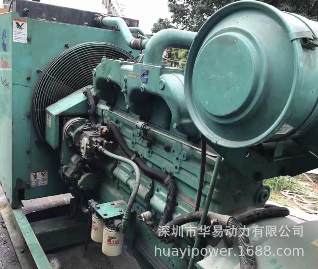 供应湖南湖北二手美国康明斯柴油发电机250KW柴油发电机NT855-G6