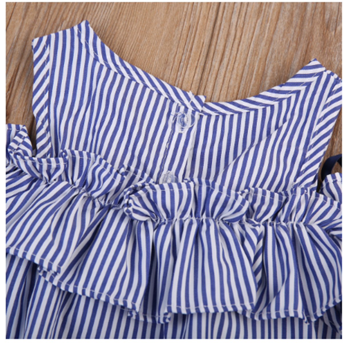 Striped A-Line Skirt Image 3