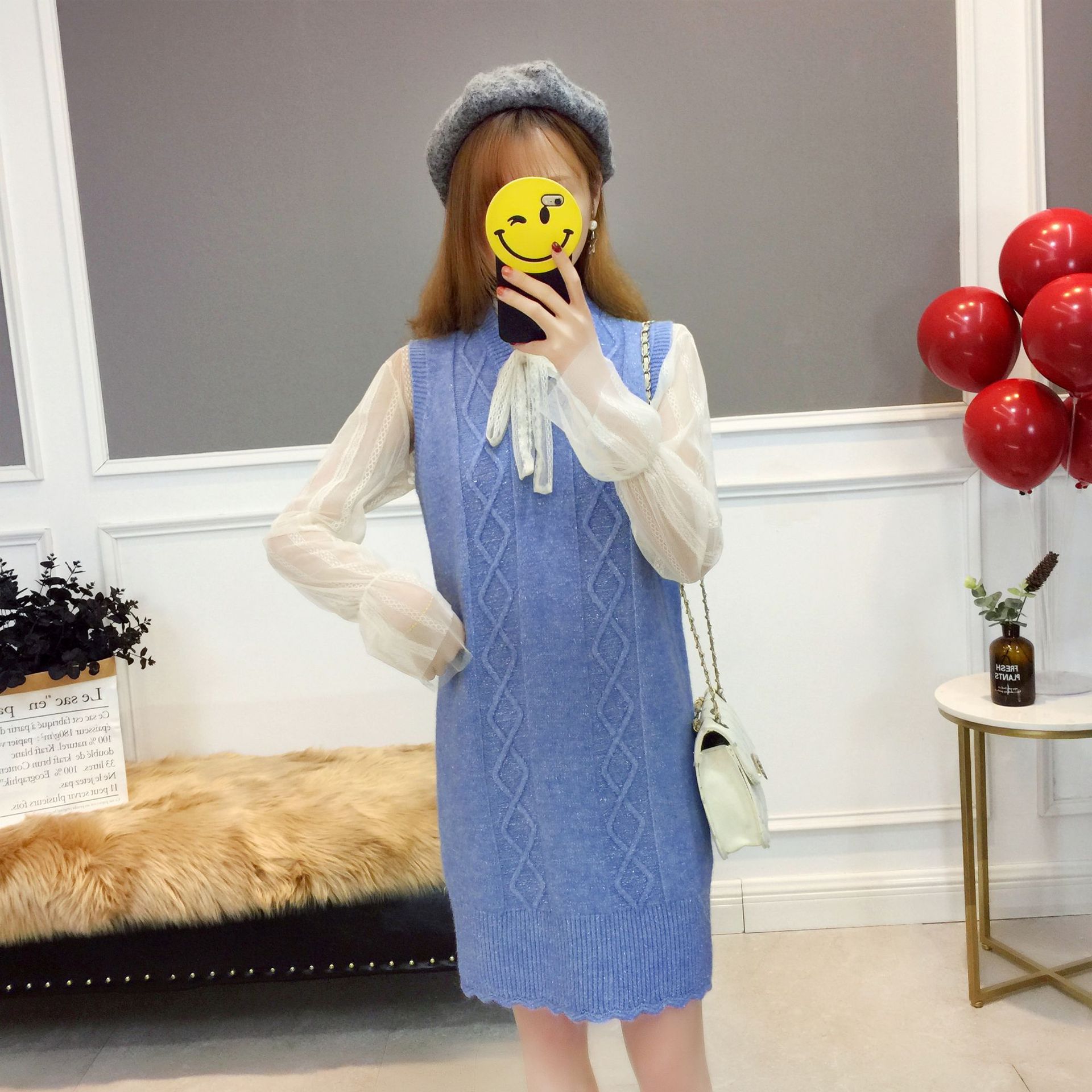 Gilet femme en Mélange de coton - Ref 3316901 Image 17