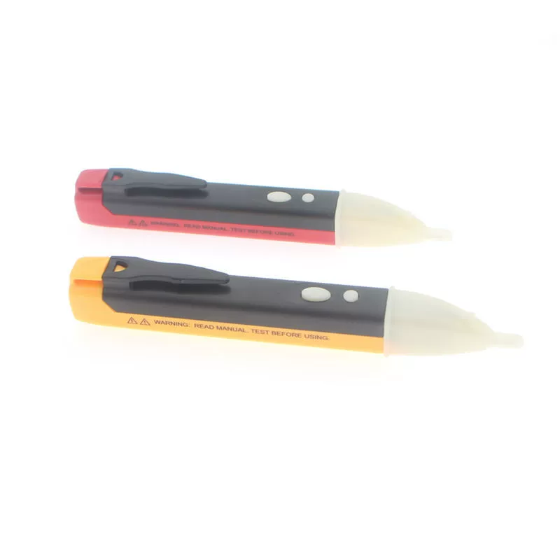 1AC-D новая бесконтактная Индукционная измерительная ручка с двумя кнопками, многофункциональная измерительная ручка для электрика со светодиодной подсветкой