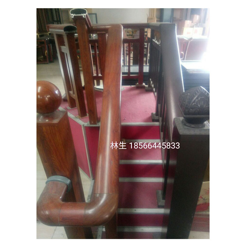 现货批发装饰建材铝合金型材简洁快装楼梯扶 护栏 围栏型材铝合金