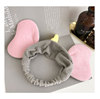 Cute flying elephant for face washing, headband, face mask, hair accessory, Korean style