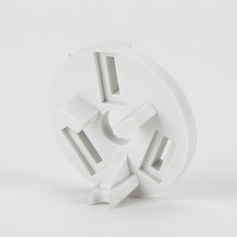 宁波厂家供应白色电源插头配件 三芯国标配件内架供应