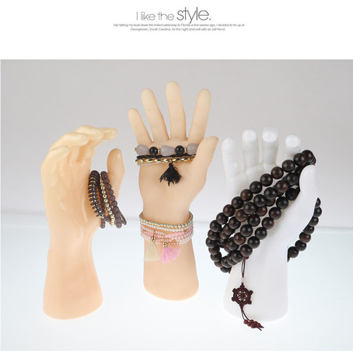 Hand Mold Glove Finger Sleeve Watch Display Prop Artificial Hand Jewelry Showcase Stand Ring Bracelet Counter Surface