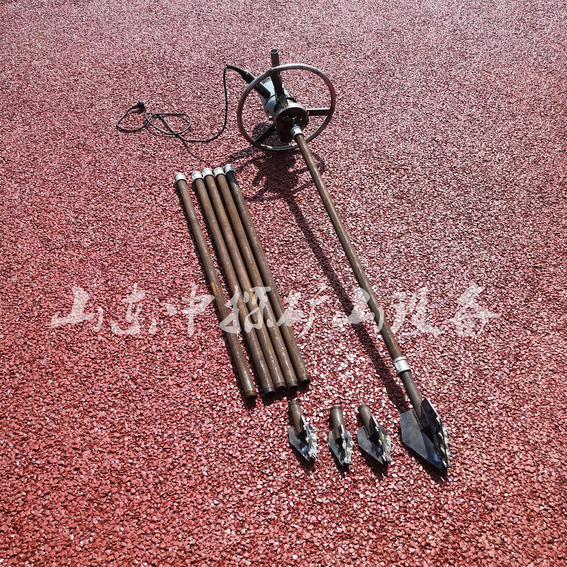 内蒙 山西 快捷打井设备 回转式小型钻机 圆盘式手持电动水井钻机