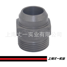 PK标准AS28LX焊接直通液压过渡管接头H型高压油管卡套式DIN24度