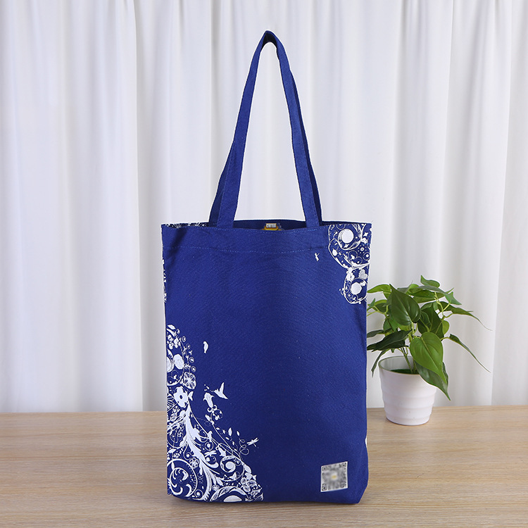 厂家供应广告购物宣传拉链现货空白手提袋 棉布袋定制 帆布袋定做