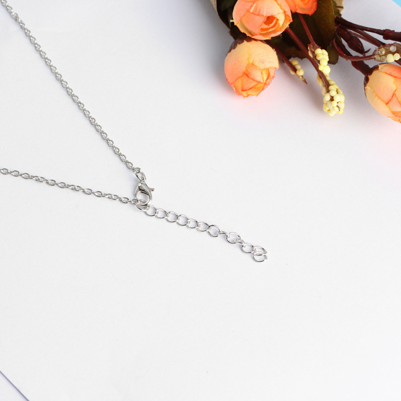 necklace clavicle chain creative new letter I LOVE YOU love hollow out dog claw necklace wholesale n