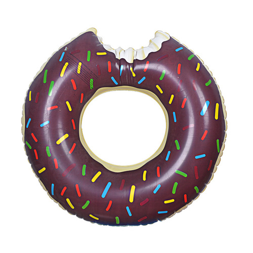 Donut swimming ring, extra large 120CM extra thick inflatable lifebuoy seat