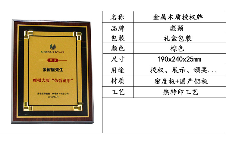 金属木质奖牌11 副本