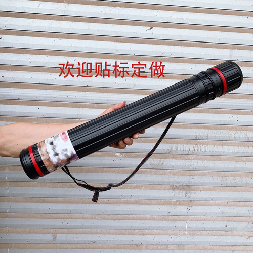 T6 painting tube black gray advanced retractable painting tube collection painting tube plastic drawing tube art supplies tube