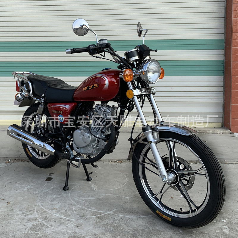 Motocicleta máquina de cadena príncipe modelo nacional 4 combustible de inyección eléctrica 125c150 nuevo adecuado para tirar de la mercancía puede ser licenciado