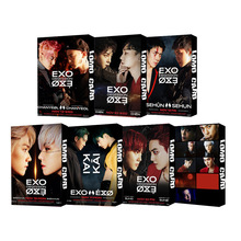 EXO 灿烈伯贤世勋 单人集体 LOMO盒 小卡片套装 正规6专 同款图