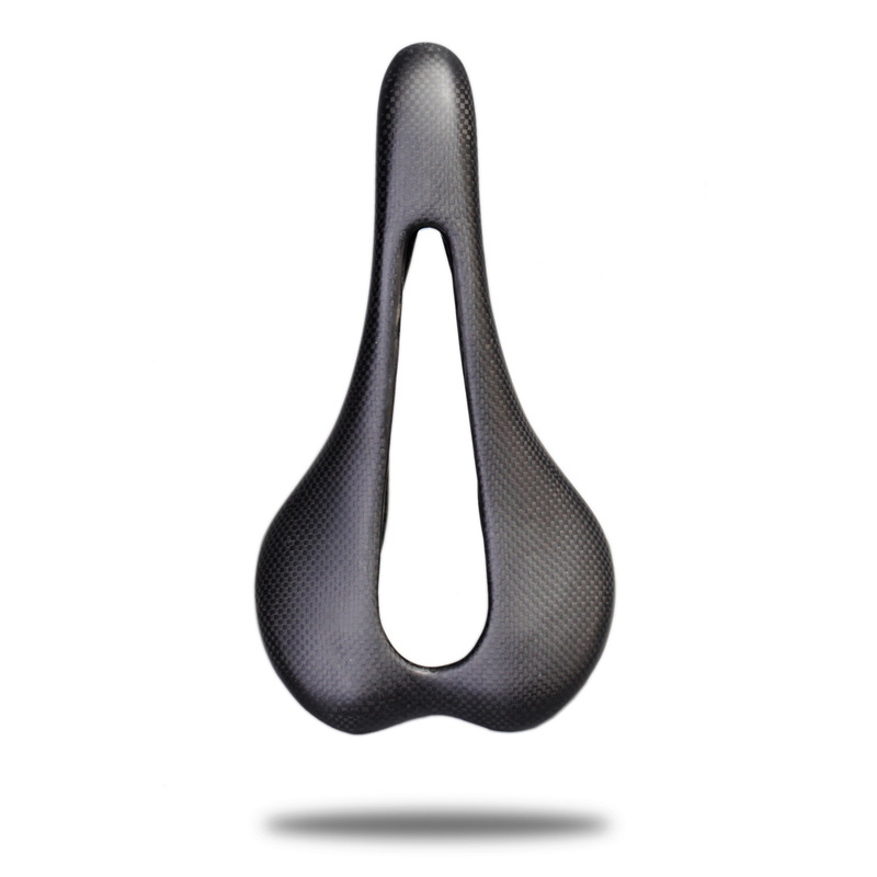 Fibra de carbono completa cojín bicicleta de montaña sillín de asiento bicicleta de carretera sillín ergonómico cojín de la bicicleta