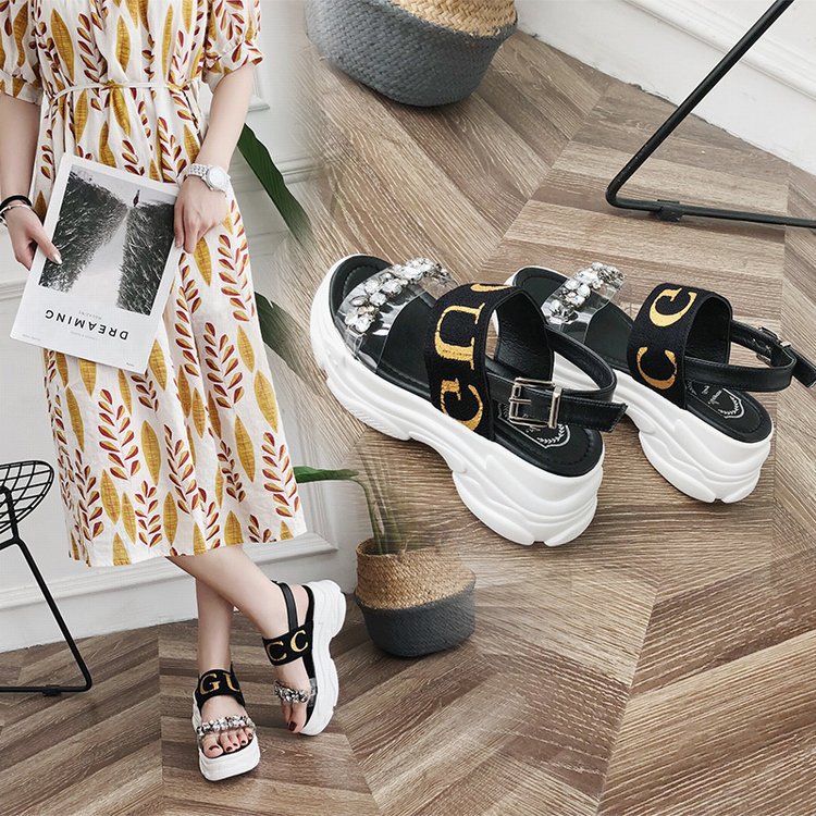 Chaussures été pour femme en Caoutchouc - Ref 3345553 Image 16