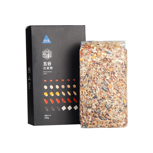 Buka star hamster food grain nutrition staple food feed 500g golden bear food small hamster supplies