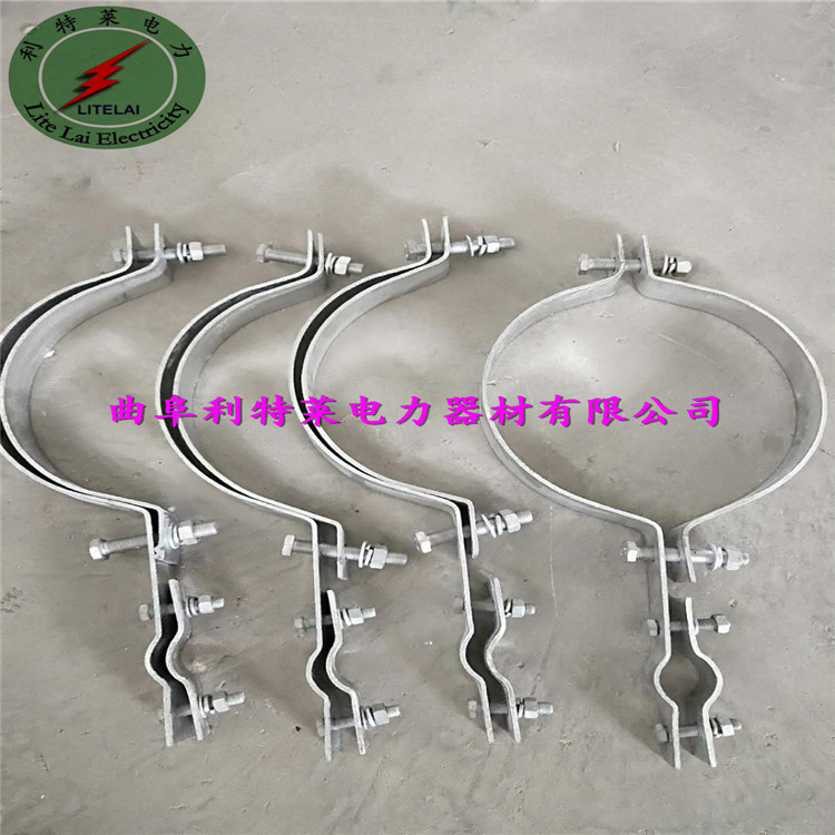 电缆子母抱箍 子母卡箍 电缆保护管抱箍光缆子母抱箍线杆抱箍订做