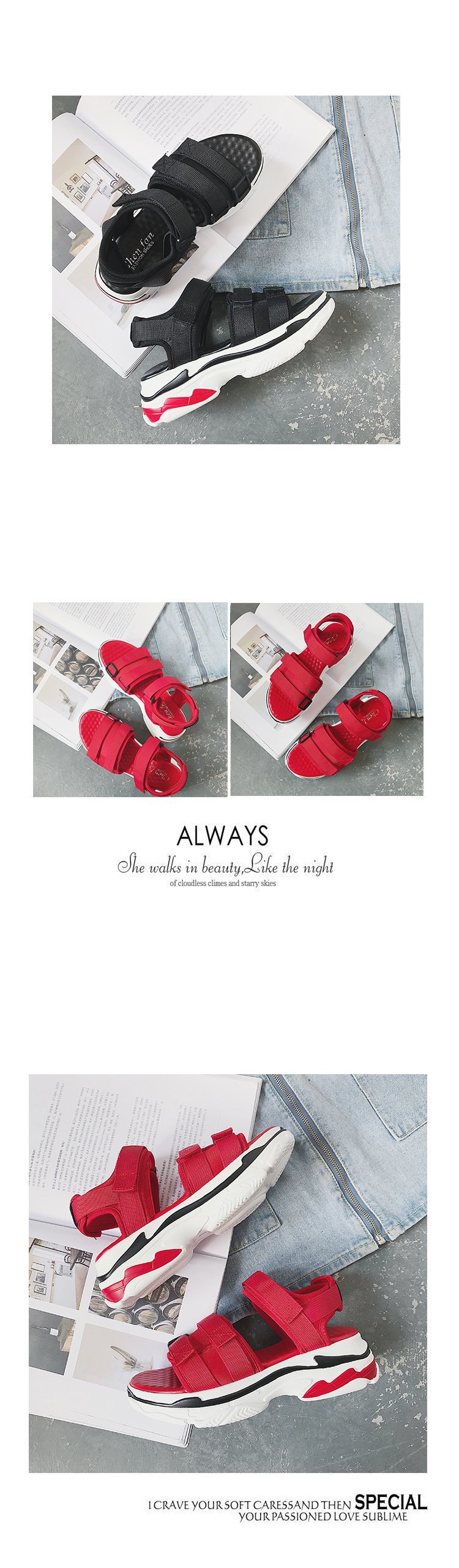 Chaussures été pour femme en Caoutchouc - Ref 3345524 Image 17