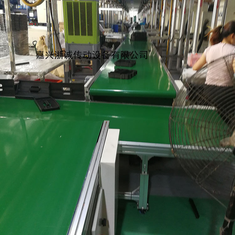 上海嘉兴pvc输送带订做厂家 桐乡环形输送带 海宁流水线皮带直销