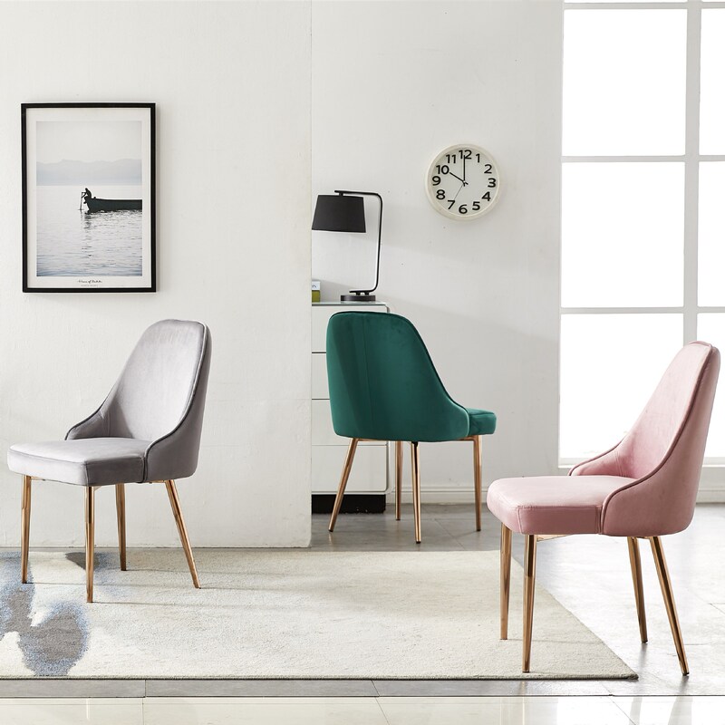 American post-modern soft bag dining chair designer simple restaurant Home armrest backrest chair Hong Kong style furniture