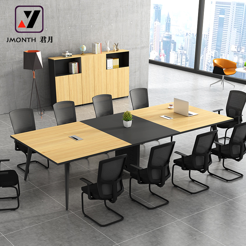 Office furniture small-scale Conference table Long table Modern simplicity Bar tables Training Table desk Conference table and chair combination