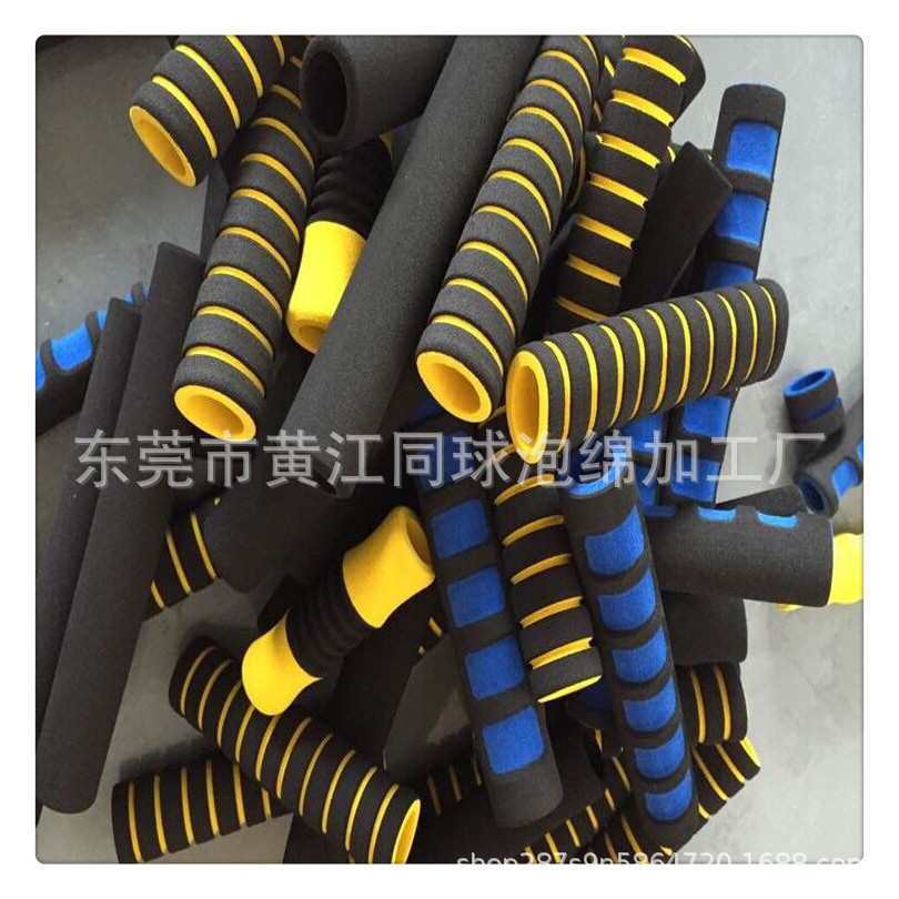 厂家直销黄色18MMNBR橡塑把套 山地自行车车把套耐磨耐用 NBR杯套