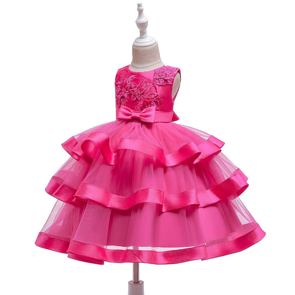 Children's Dress Pettiskirt Girls Princess Skirt Dress Autumn Children Dress display picture 9