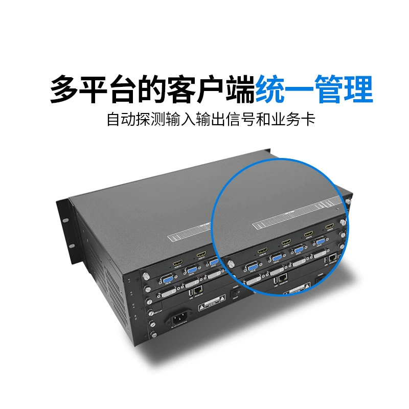 HDMI медиаматрица переключения, большой экранный сплайсер, обработка аудио, распределение и деление экранов