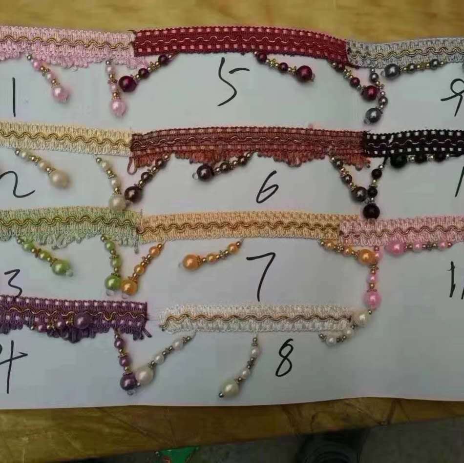 工廠直銷窗簾配飾珠子 廠家批發冠心珠三顆珠窗簾裝飾零部件