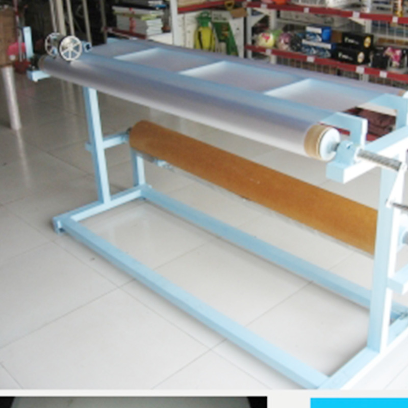 批发多功能手动太阳膜打标卷膜机计米太阳膜分膜机