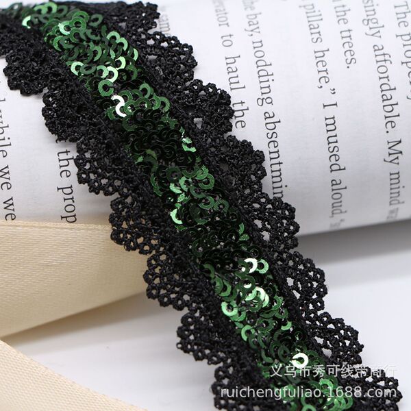 Cross -border new 2.5cm wide sequins