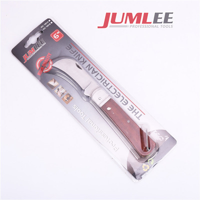 量大从优五金工具弯刃电工刀 绝缘电工刀 电工6寸弯刀 电工刀批发|ms