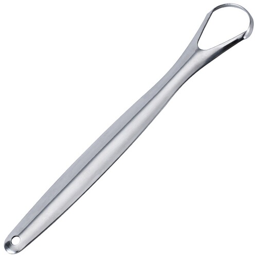 [Manufacturer wholesale] Tongue scraper stainless steel oral cleaning tongue coating can be used on both sides to clean breath tongue scraper