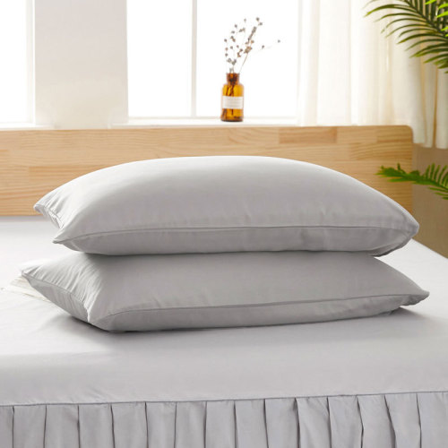 Factory direct sales pillowcase solid color brushed plain single double 45*75 pillowcase bedding processing wholesale