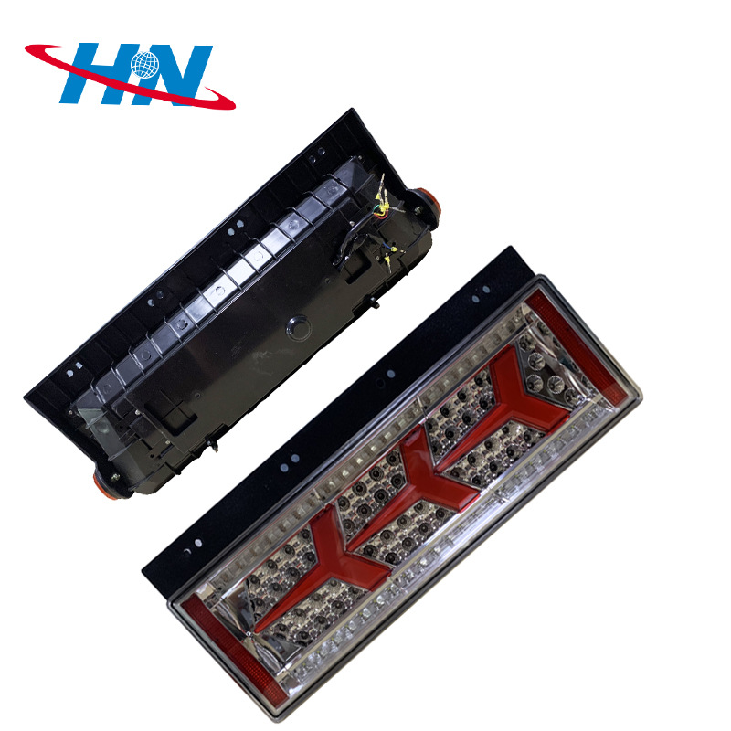 Luz redonda triple aplicable Luz trasera japonesa Camión japonés Luz lateral universal Camión japonés Luz trasera triple trasera