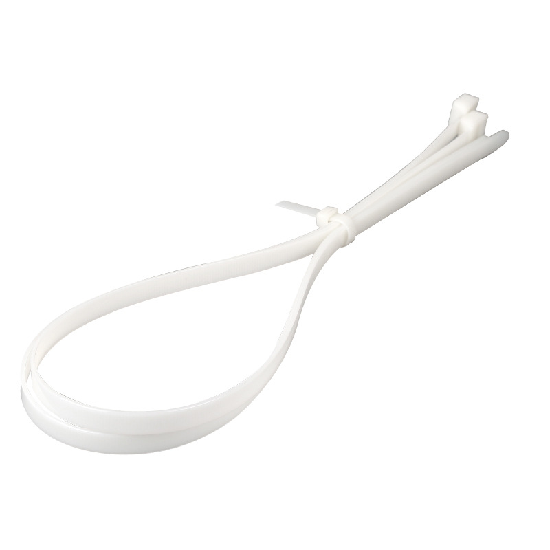 自锁式尼龙扎带8*700mm阻燃白色黑色扎带