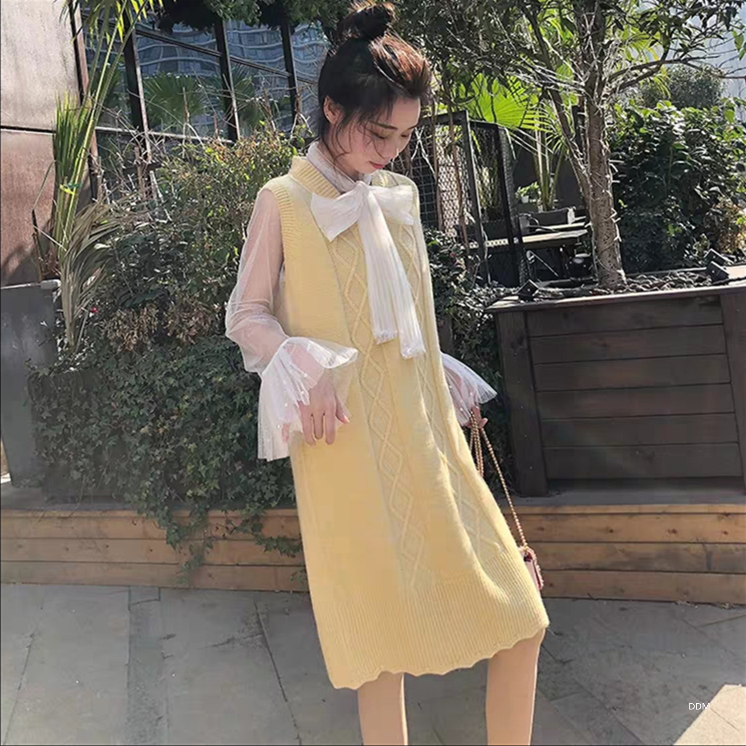 Gilet femme en Alpaga - Ref 3316612 Image 10