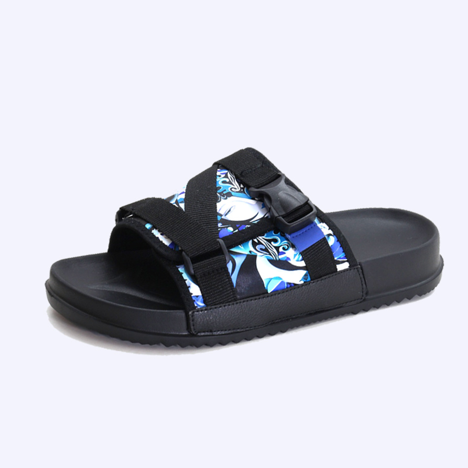 2019 Summer New Men's Sandals And Slippers Soft Bottom Non-slip Beach Shoes Outdoor Fashion Plastic Slippers 1901