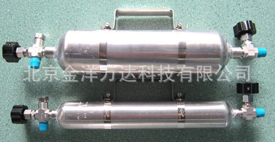 高压气体采样器/天然气采样钢瓶直销 型号:JN3002、JN3002-A/B