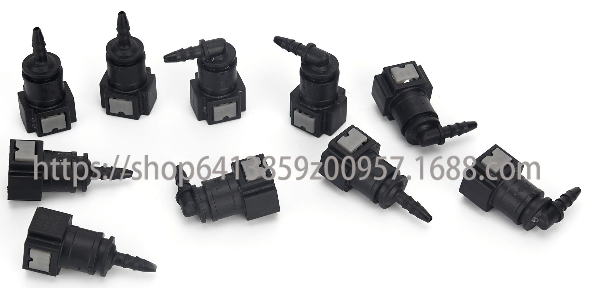 Automobile 7.89ID3 elbow fuel quick connector oil delivery pipe SAE pipe oil pump quick connector accessories