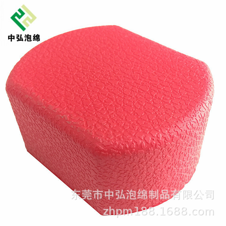 生产PU弹力手表枕芯 pu皮革纹表枕免包布发泡海绵手表枕