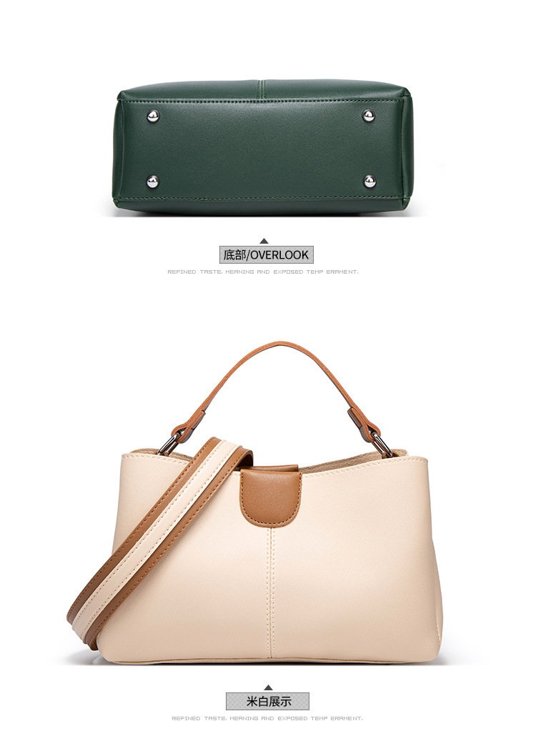 Korean Fashion Simple Retro Messenger Handbag display picture 10