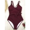 2019 new pattern Europe and America Swimsuit Solid Frenum sexy Piece swimsuit bikini Manufactor Direct selling On behalf of