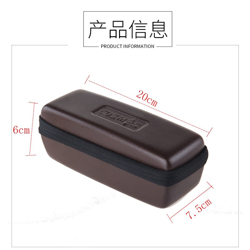 厂家  眼镜盒 eva新款抗压太阳眼镜盒 eva折叠眼镜盒