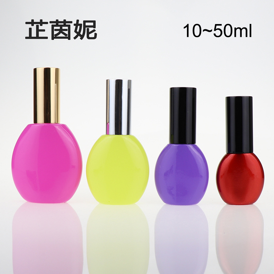 现货供应10ml20ml30ml50ml喷雾瓶 玻璃香水瓶 高档喷雾精油瓶整套