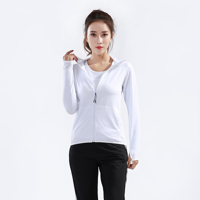 2020 new pattern motion coat zipper High collar ventilation Bodybuilding coat Simplicity elastic Knitted fabrics Outdoor wear